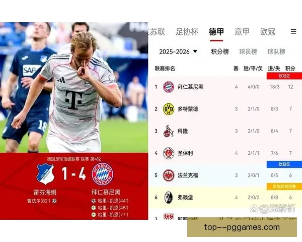 拜仁官方宣布凯恩荣膺德甲十二月最佳前锋